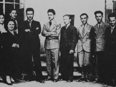 Tra questi Pietro Ingrao (nella foto a destra di Gesmundo), futuro presidente della Camera, che fu alunno di Gioacchino a Formia
